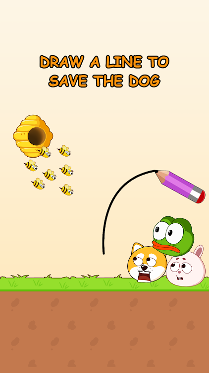 #1. Dog Draw: Save the Doge Puzzle (Android) By: TERAs Games