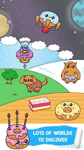 Donut Evolution Clicker Screenshot Image