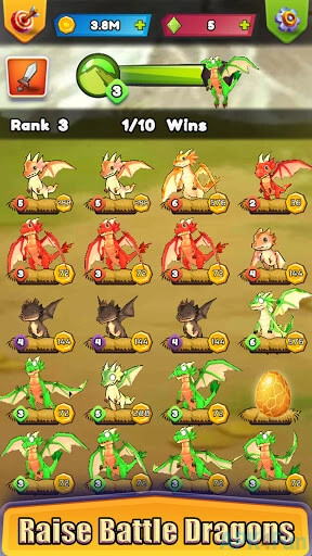 Dragon Merge Master Idle Screenshot Image