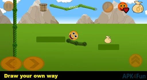 Draw a Way for Kolobok Screenshot Image