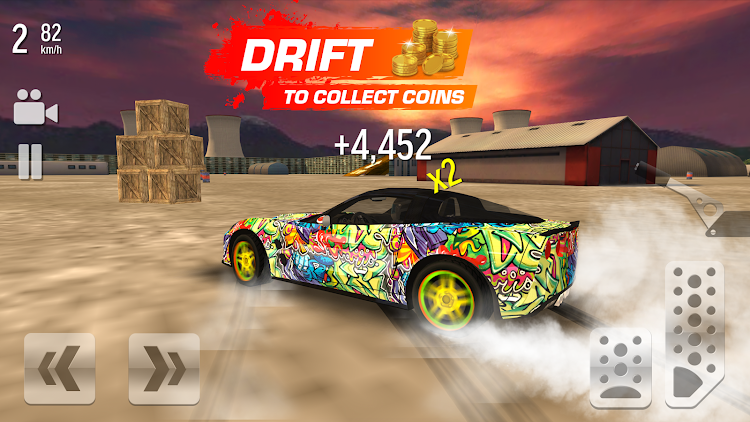 #1. Drift Max - Car Racing (Android) By: Tiramisu