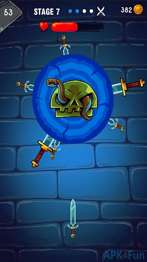 Dungeon Knife Hit Screenshot Image