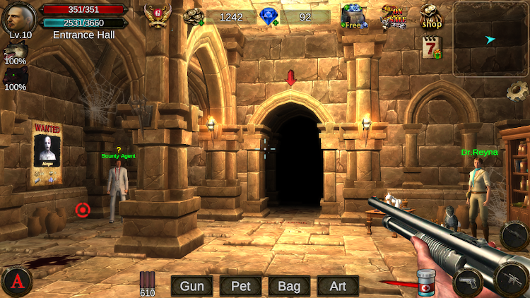 #1. Dungeon Shooter : Dark Temple (Android) By: IMCrazy