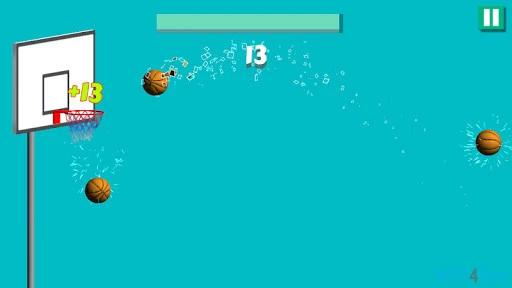 Dunk Hit Hoop Shoot Screenshot Image