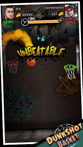 Dunk Shot Basket Screenshot Image