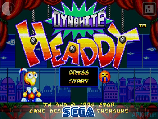 Dynamite Headdy Classic Screenshot Image