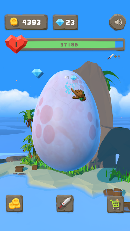 #1. Egg Clicker - Tiny Dragons (Android) By: MorningCappuccino