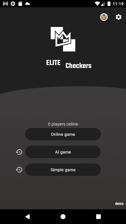 #1. Elite Checkers - AI & Online (Android) By: Krafted Bytes Lite