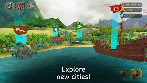 Elly and the Ruby Atlas: Pirate game Screenshot Image