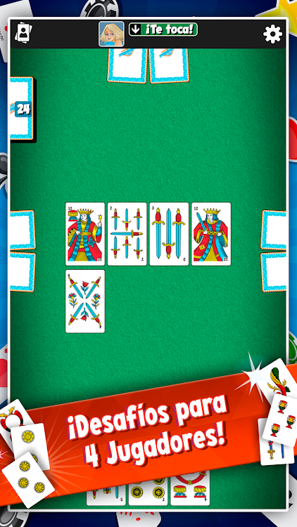 #1. Escoba Más – Card Games (Android) By: Spaghetti Interactive Srl