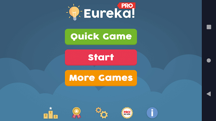 #1. Eureka Quiz Game Pro (Android) By: educ8s.com