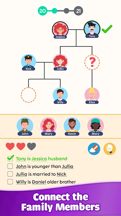 #1. Family Puzzle: Tree Logic (Android) By: Debbie Shine