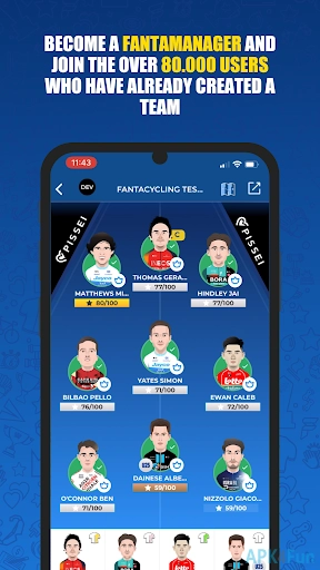 Fantacycling Screenshot Image