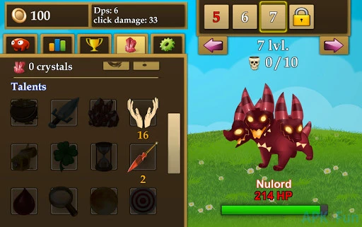 Fantasy Clicker Screenshot Image