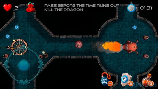 Fantasy Maze Rolling Ball Screenshot Image