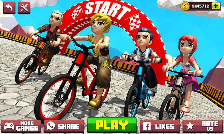 #1. Fearless BMX Rider (Android) By: Frenzy Games Studio