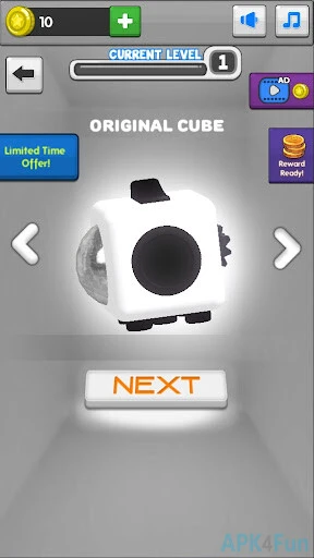 Fidget Cube 3D Screenshot Image