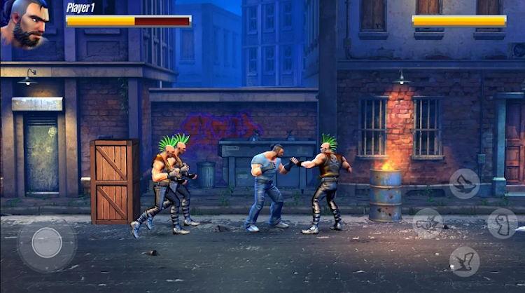 #1. Final Street Fighting game (Android) By: GamesHive Studio