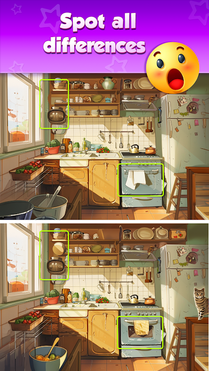 #1. Find 5 Differences Train Brain (Android) By: Smart Project GMBH