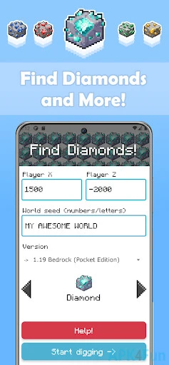 Find Diamonds Screenshot Image