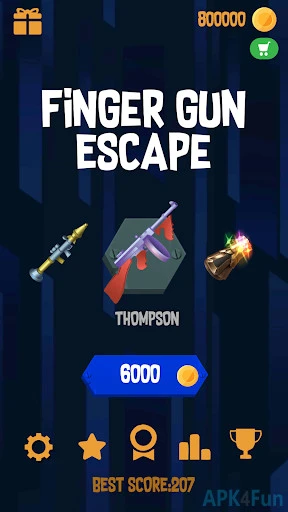 Finger Gun Escape Screenshot Image