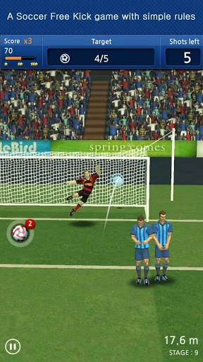 Finger Soccer  Screenshot Image