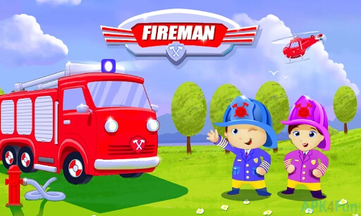 Fireman Kids Screenshot Image