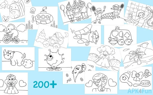 First Coloring Book For Kindergarten Kids Screenshot Image