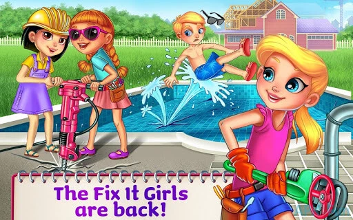 Fix It Girls - Summer Fun Screenshot Image