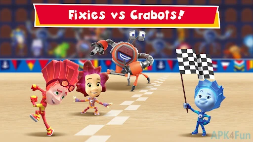 Fixies vs Crabots Screenshot Image