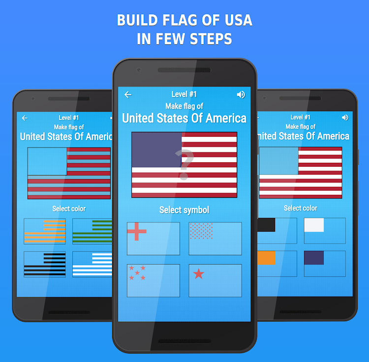 #1. Flag Puzzle Quiz (Android) By: Telum Apps