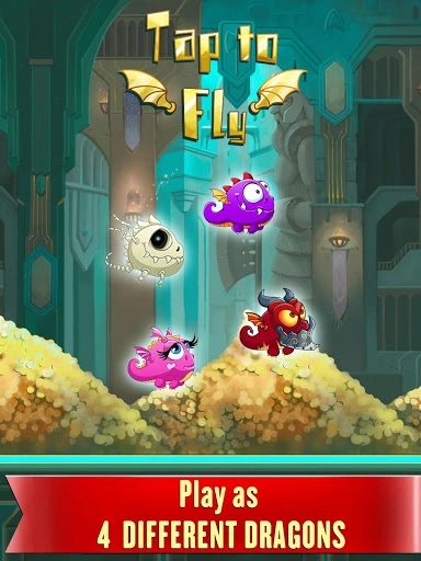 Flappy Dragon: Tap To Fly Screenshot Image