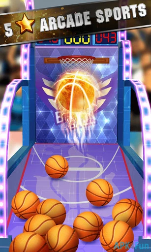 Flick Basketball Screenshot Image