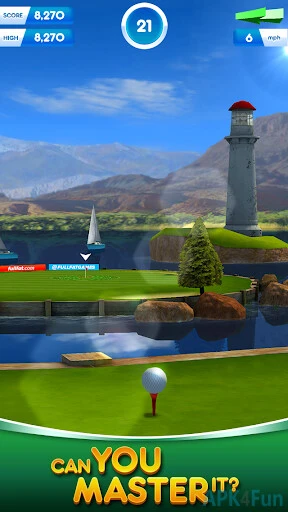 Flick Golf Screenshot Image