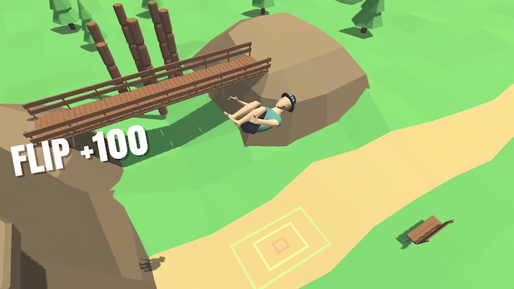 #1. Flip Trickster - Parkour Simul (Android) By: Lion Studios