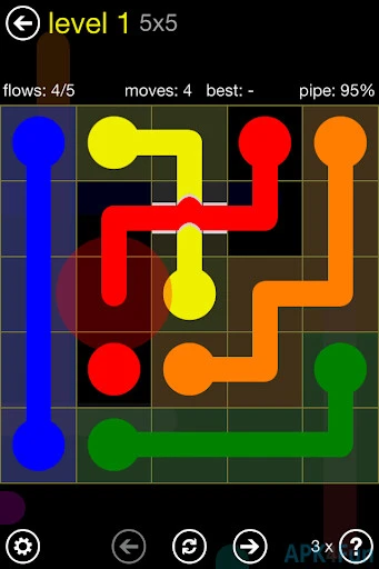 Flow Free: Bridges Screenshot Image