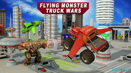 Flying Monster Truck Wars Screenshot Image