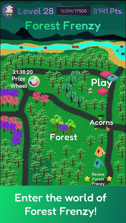 #1. Forest Frenzy! (Android) By: Weber Web, LLC