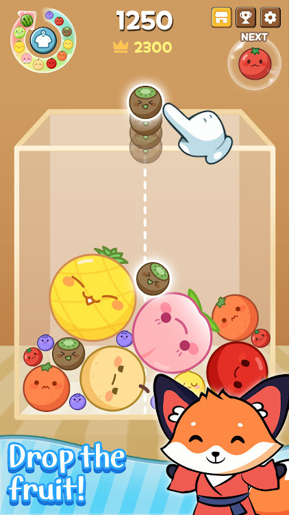 #1. Foxy Fruit : No Wifi Game (Android) By: LuckyFlow