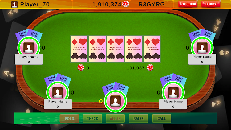 #1. Friend Poker (Android) By: Vũ Đức Phương