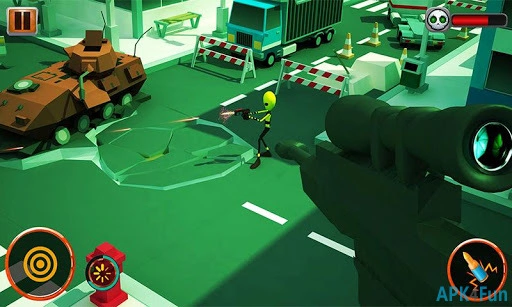 Frontline Alien Shooter Screenshot Image