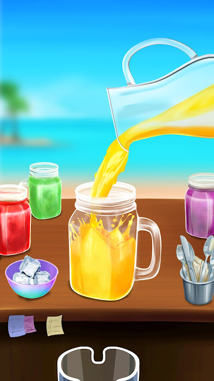 #6. Fruit Blender 3D: Juice Games (Android) By: Sweet Maker Shop