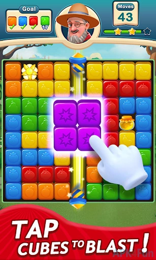 Fruit Cubes Blast Screenshot Image