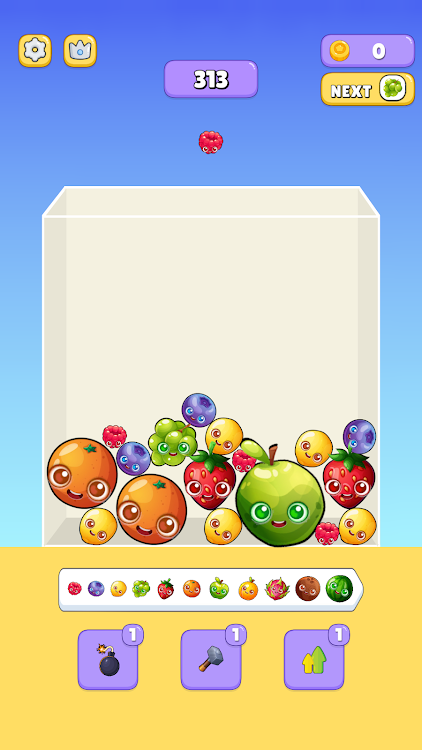 #1. Fruit Drop (Android) By: Arcade Clan