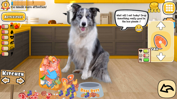 #1. Fruwee: Real Pet Dog Simulator (Android) By: Fruwee