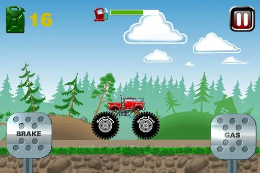 Fun Monster Truck Race 2 Screenshot Image