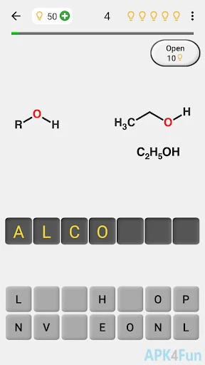 Functional Groups of Chemistry Screenshot Image