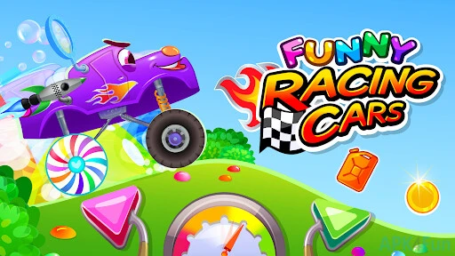 Funny Racing Cars Screenshot Image