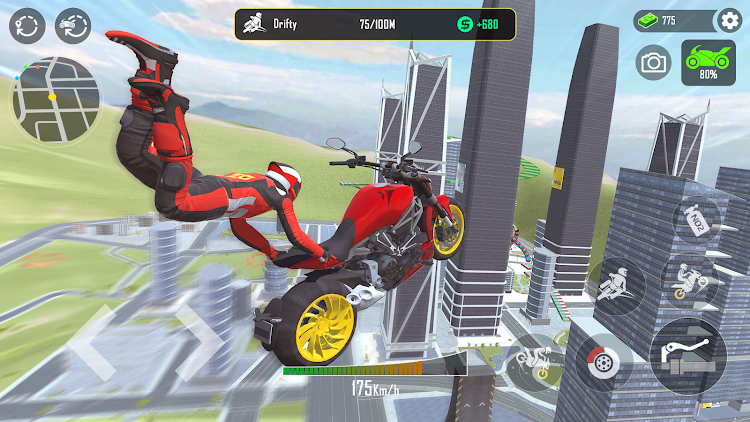 #1. GT Moto Stunt 3D: Driving Game (Android) By: Zego Studio