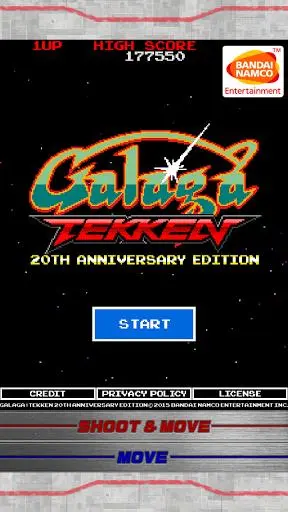 Galaga: Tekken Screenshot Image